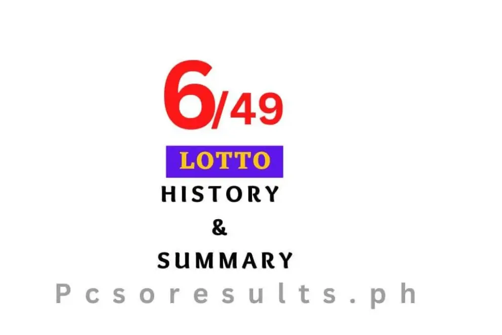 649 Lotto Result  History and Summary