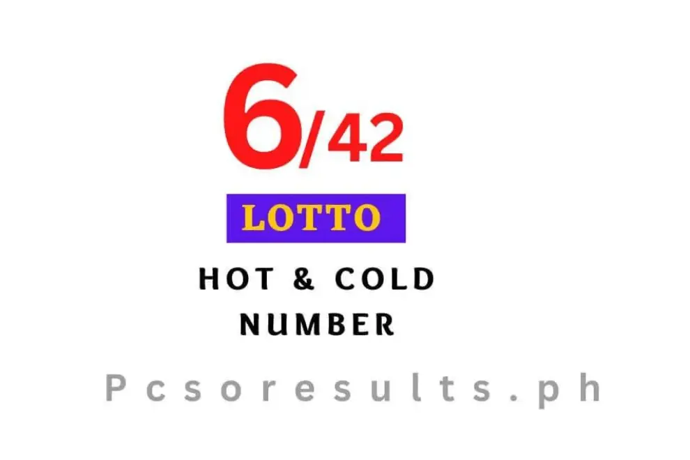 6 42 Hot & Cold Numbers