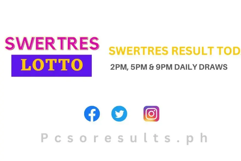 Swertres Result Today