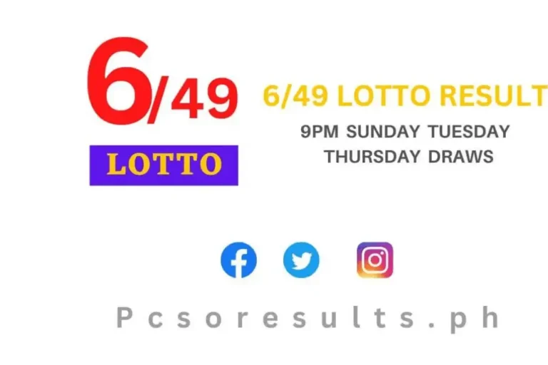 649 Lotto Result