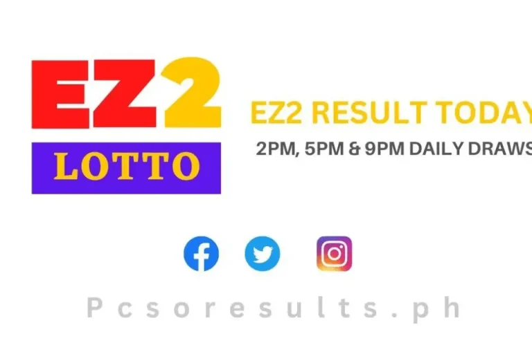 EZ2 Results Today